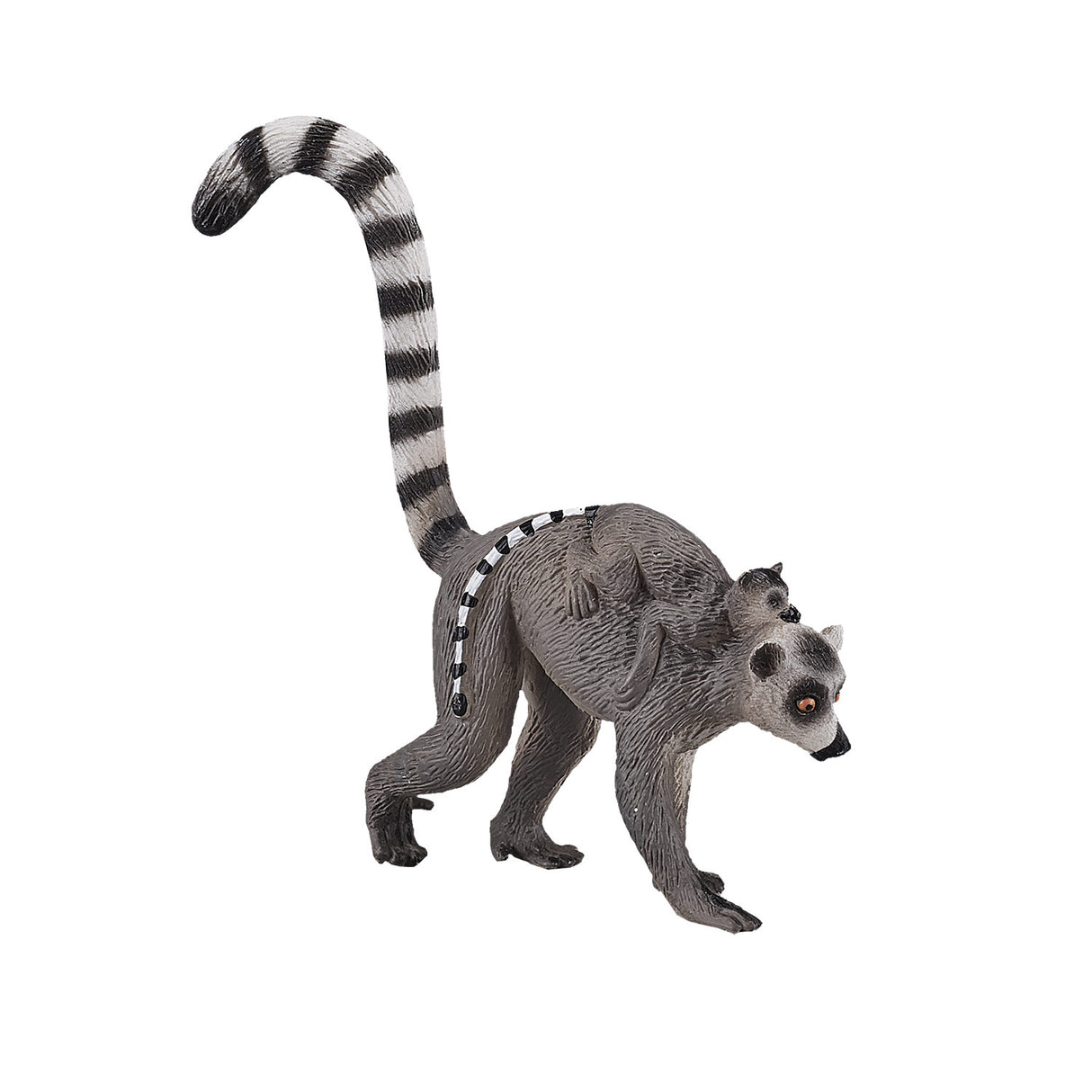 Mojo wildlife ringhalelemur med baby - 387237