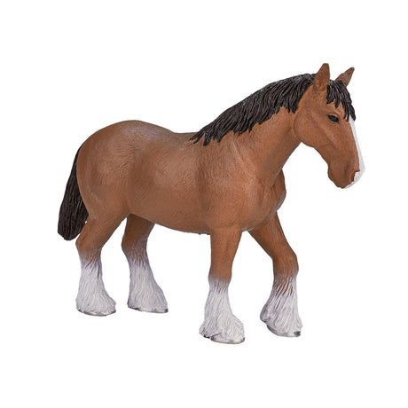Mojo horse world clydesdale hest brun - 387070