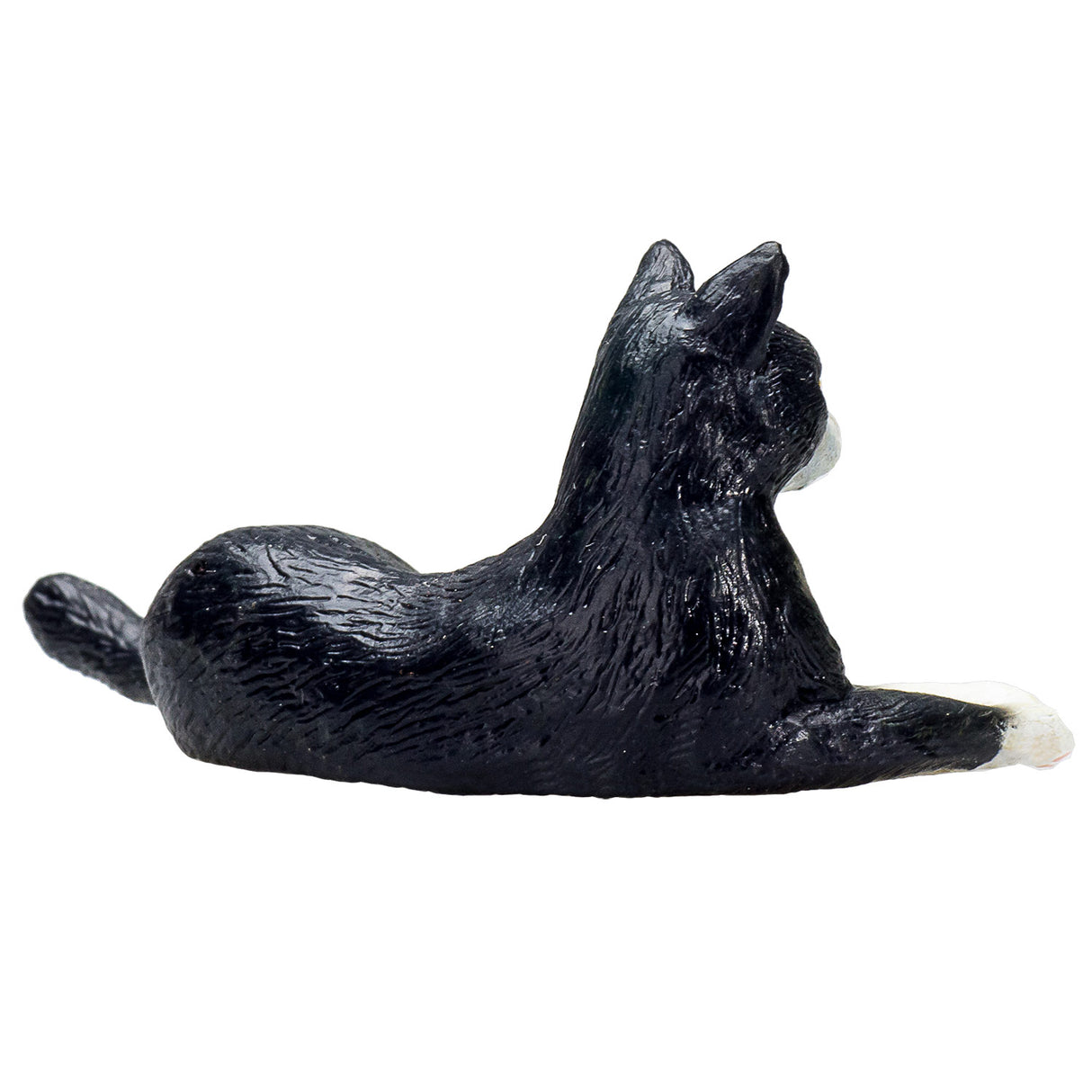 Mojo landbrugsjord liggende kat sort og hvid - 387367