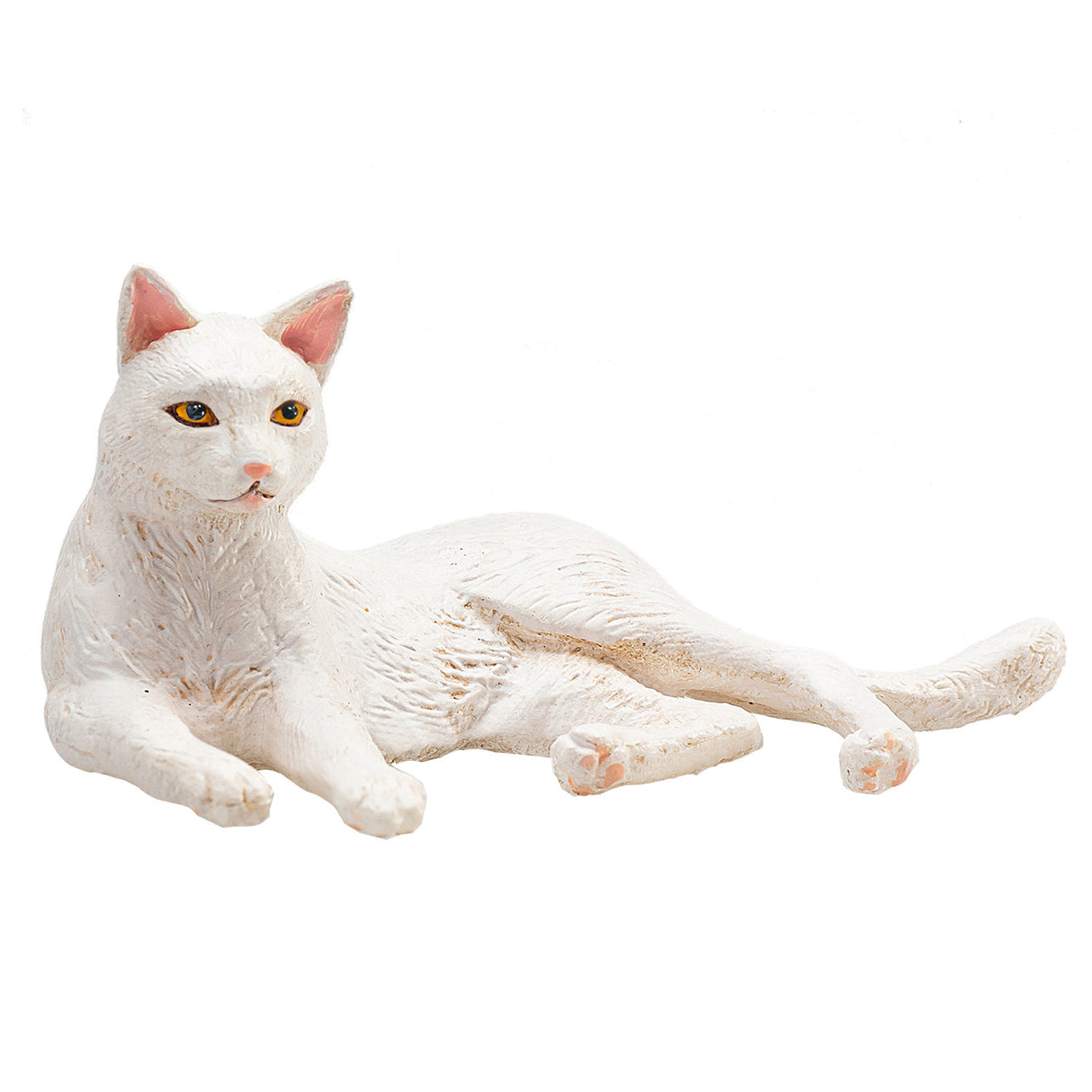 Mojo landbrugsjord liggende kat hvid - 387368