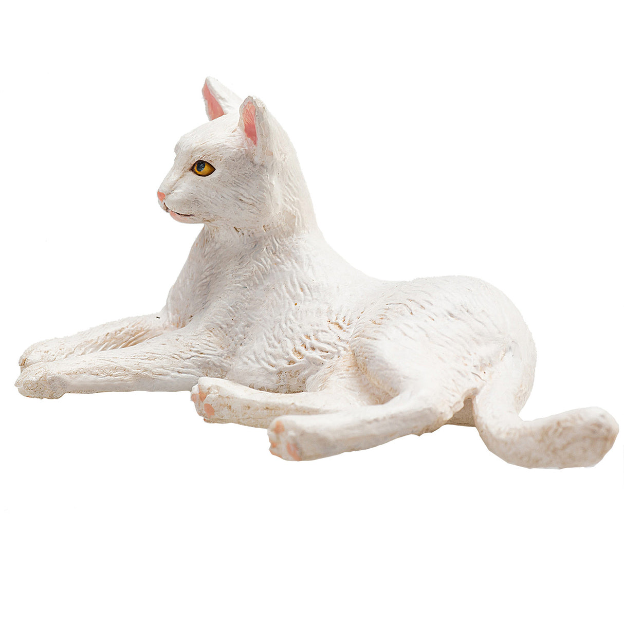 Mojo landbrugsjord liggende kat hvid - 387368