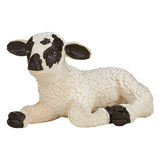 Mojo landbrugsjord lam hvid sort liggende - 387060