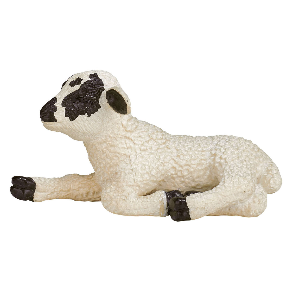 Mojo landbrugsjord lam hvid sort liggende - 387060