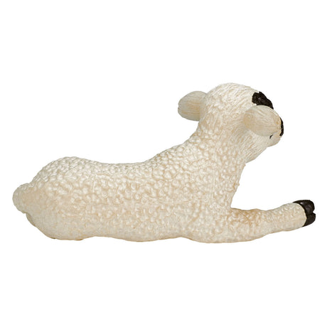 Mojo landbrugsjord lam hvid sort liggende - 387060