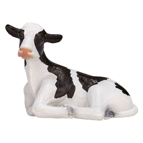 Mojo landbrugsjord Holstein kalv liggende - 387082