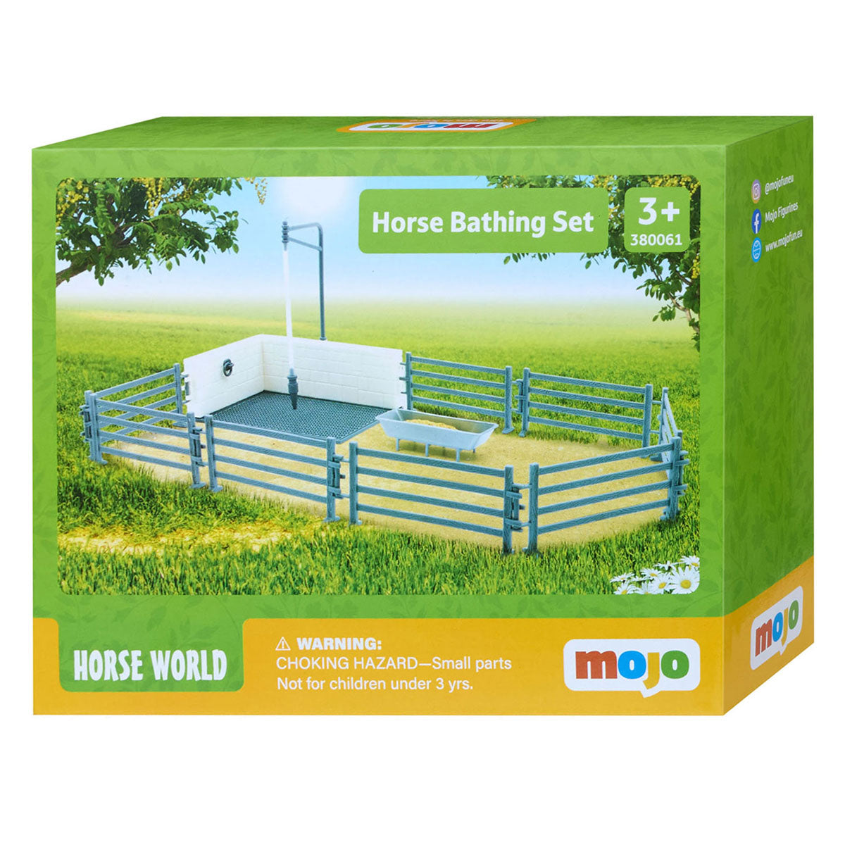 Mojo Horse World Horse Bathing Play Set - 380061