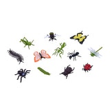 Mojo Wildlife Mini Insekter og edderkopper, 12dlg. - 380058
