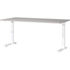 Zit-sta-bureau germania 7911-617uk kasjmier, wit c-voet