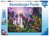 Ravensburger puslespil dinosaurernes land - puslespil - 200 brikker