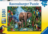 Ravensburger elefanter i junglen, 150 stk. xxl