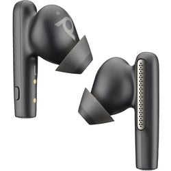 Høretelefoner hp 60+ sort poly voyager gratis