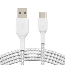 Belkin Boostcharge flettet USB-C til USB-A-kabel