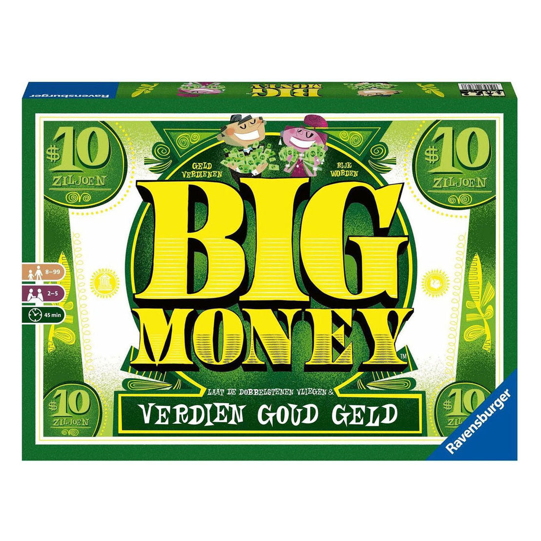 Ravensburger store penge spil grøn 37 cm | 4 stk