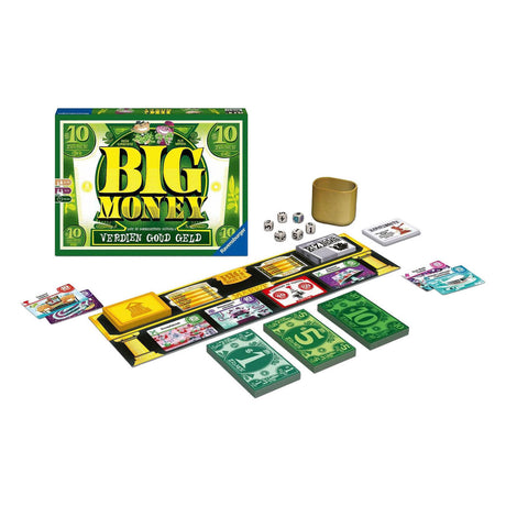 Ravensburger store penge spil grøn 37 cm | 4 stk