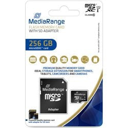 Micro SDXC-kort Media Range MR946 256 GB sort
