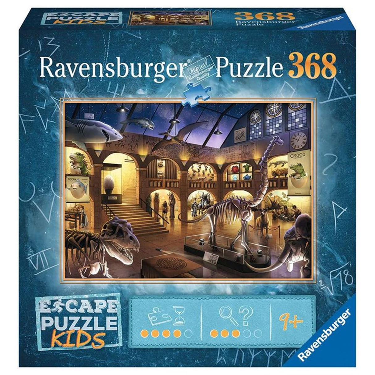 Ravensburger flugt puslespil børn - museum