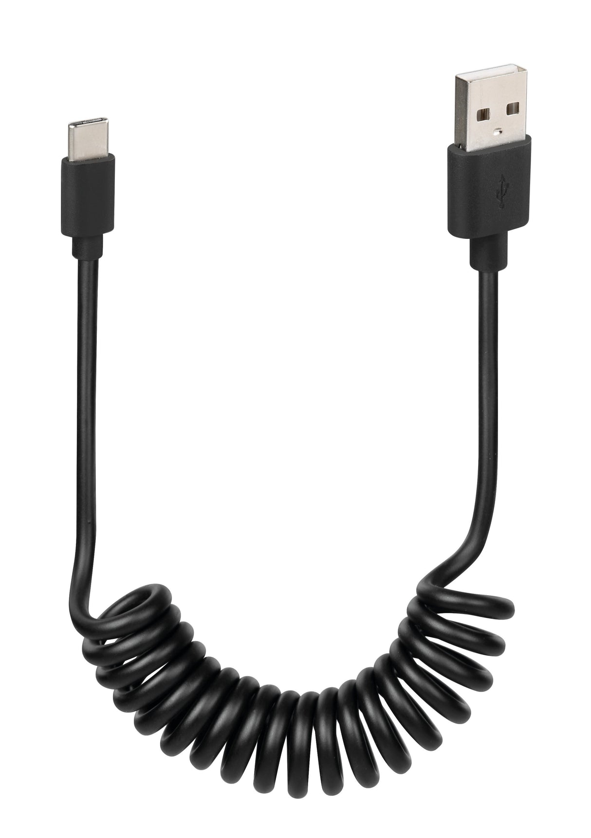Lampa kabel Lampa curling kabel USB-C 1 meter sort