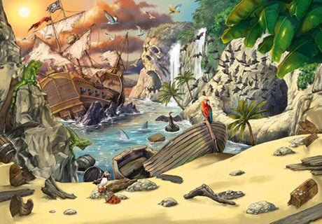 Ravensburger flugt puslespil børn pirater 368 brikker