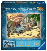 Ravensburger flugt puslespil børn pirater 368 brikker