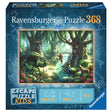 Ravensburger puslespil 368 brikker undslippe børn-magisk skov