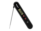 Westmark lækagetermometer, uden batterier, med temperaturlåseknap, rustfrit stål plast, øko, sølv sort rød, 12962260