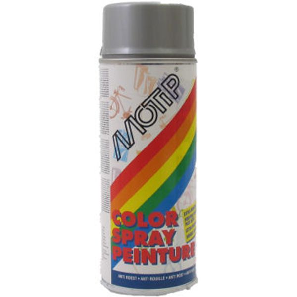 Motip spraydåse 400ml - aluminium metallic