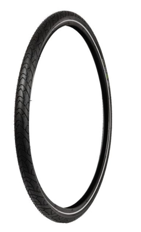 Urbanproof dæk urban proof genanvendt basiskerne - 28 x 1,40 37-622 - sort med refleks