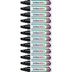 Permanent markør artline 100 ultra 7,5-12mm sort skrå miljøvenlig
