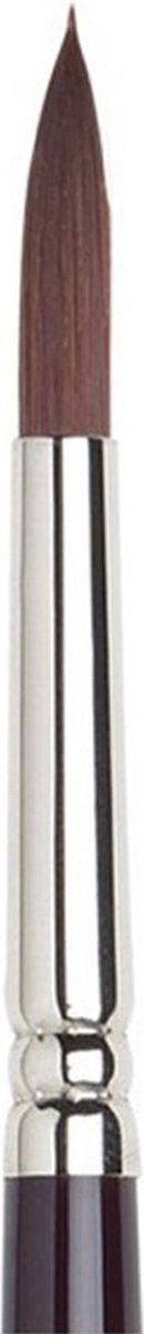 Winsor newton galeria - akryl pensel - rund form - langt skaft - nr. 8 børster - 4,9 mm