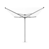 Brabantia topspinner 50m + jordanker - metallic grå