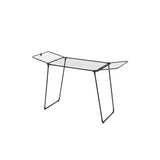 Brabantia hangon too tørrestativ - 18 m - sammenfoldelig vaskestativ - matsort