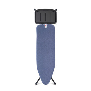 Brabantia strygebræt m 124x38cm denimblå med dampholder