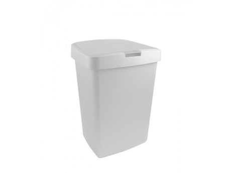 Sunware delta affaldsbeholder med ventil 50l hvid