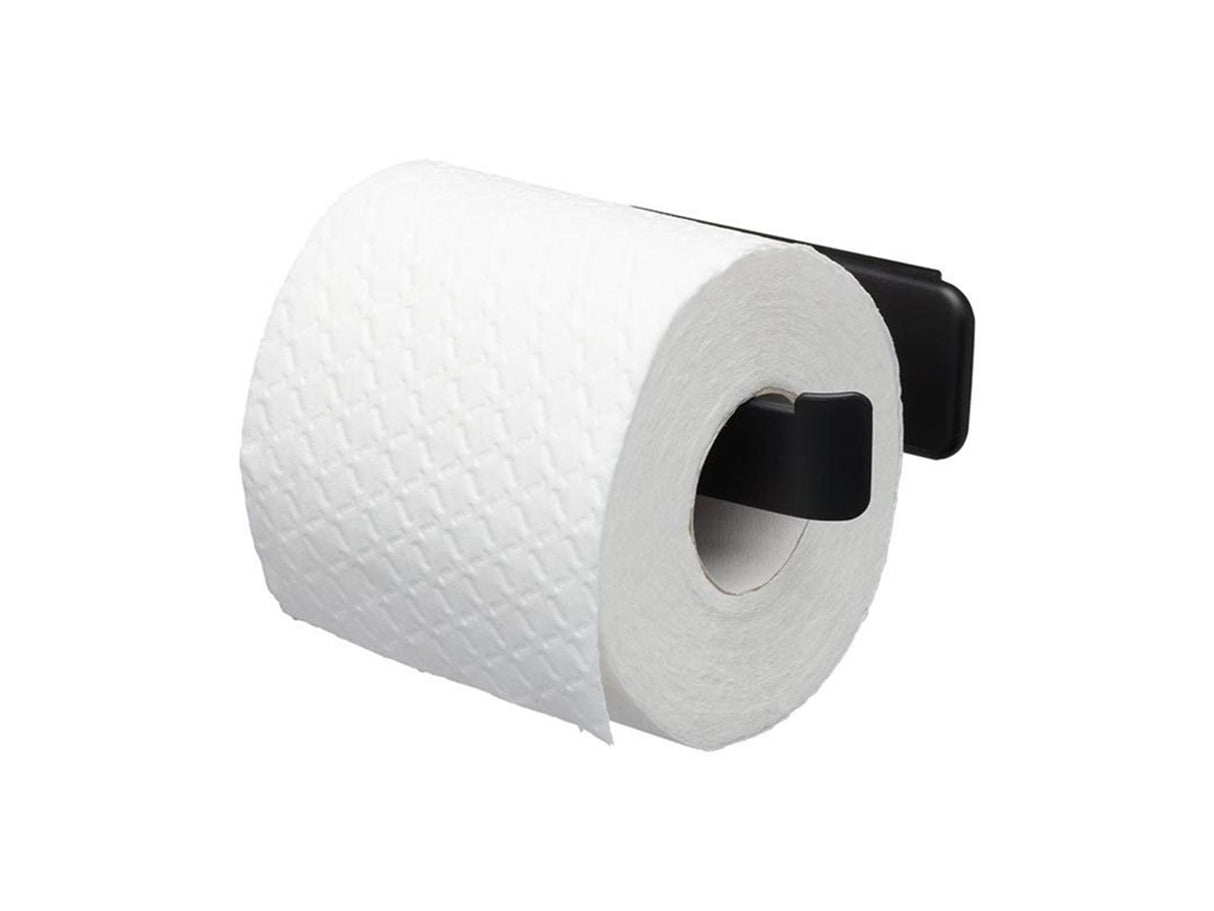 Tiger Tess toiletrulleholder uden klap, sort plast