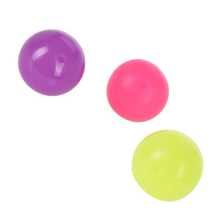 Squeeze ball sticky farve, sæt med 3