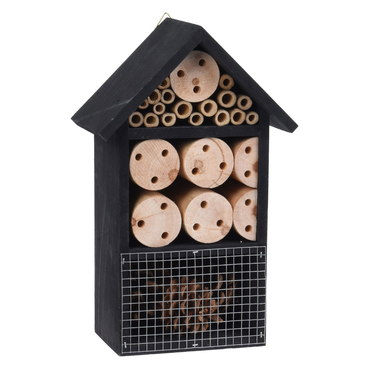 Insekt Hotel Black, 25 cm
