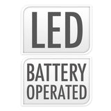 Juletræfiber LED, 45 cm