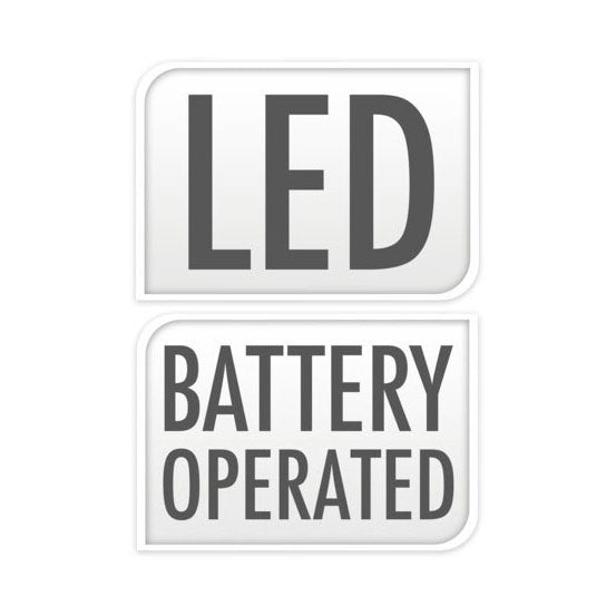 Julelandsby med LED, 10 stk.