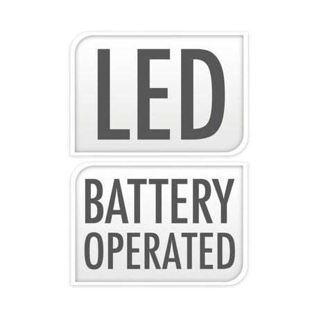 Julelandsby med LED, 10 stk.