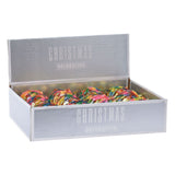 Julebauble ark 6 cm, sæt VAM 12 stykker