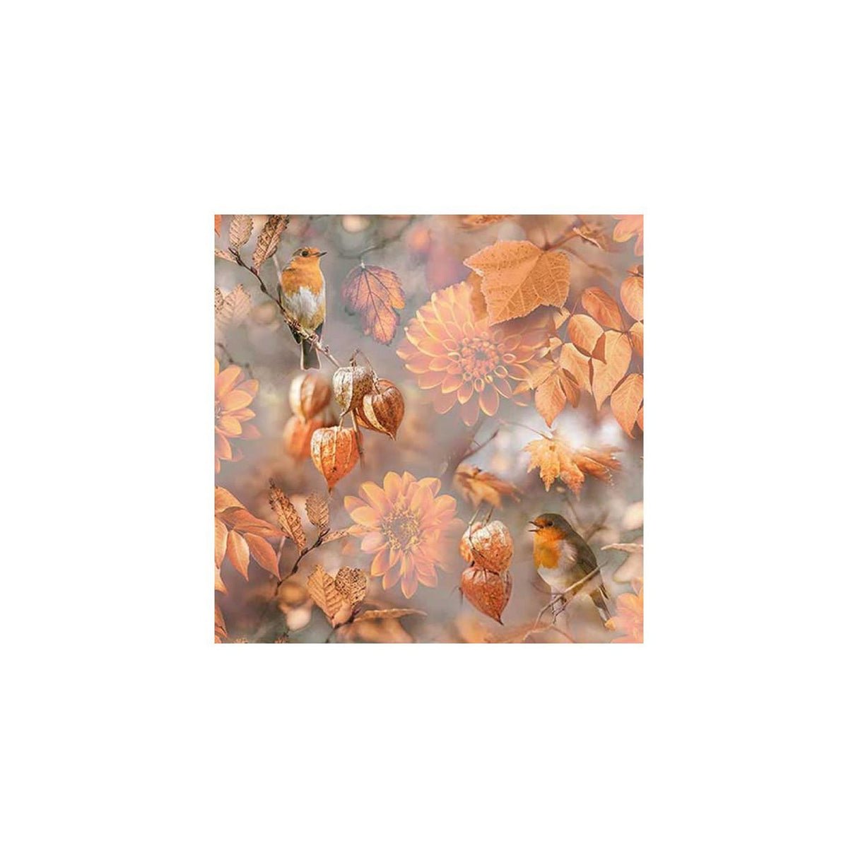 Ambiente servietter orange efterår 33cm