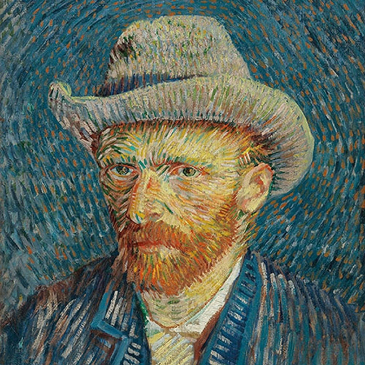 Ambiente servietter 33x33cm van gogh selvportræt