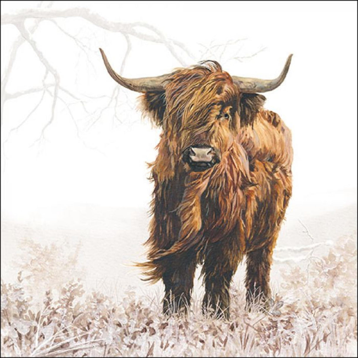 Ambiente serviet 33cm highlander 20 stk