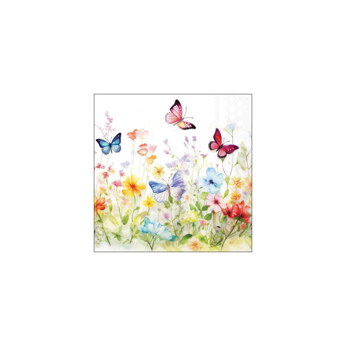 Ambiente servietter 33cm sommerfugle i marken