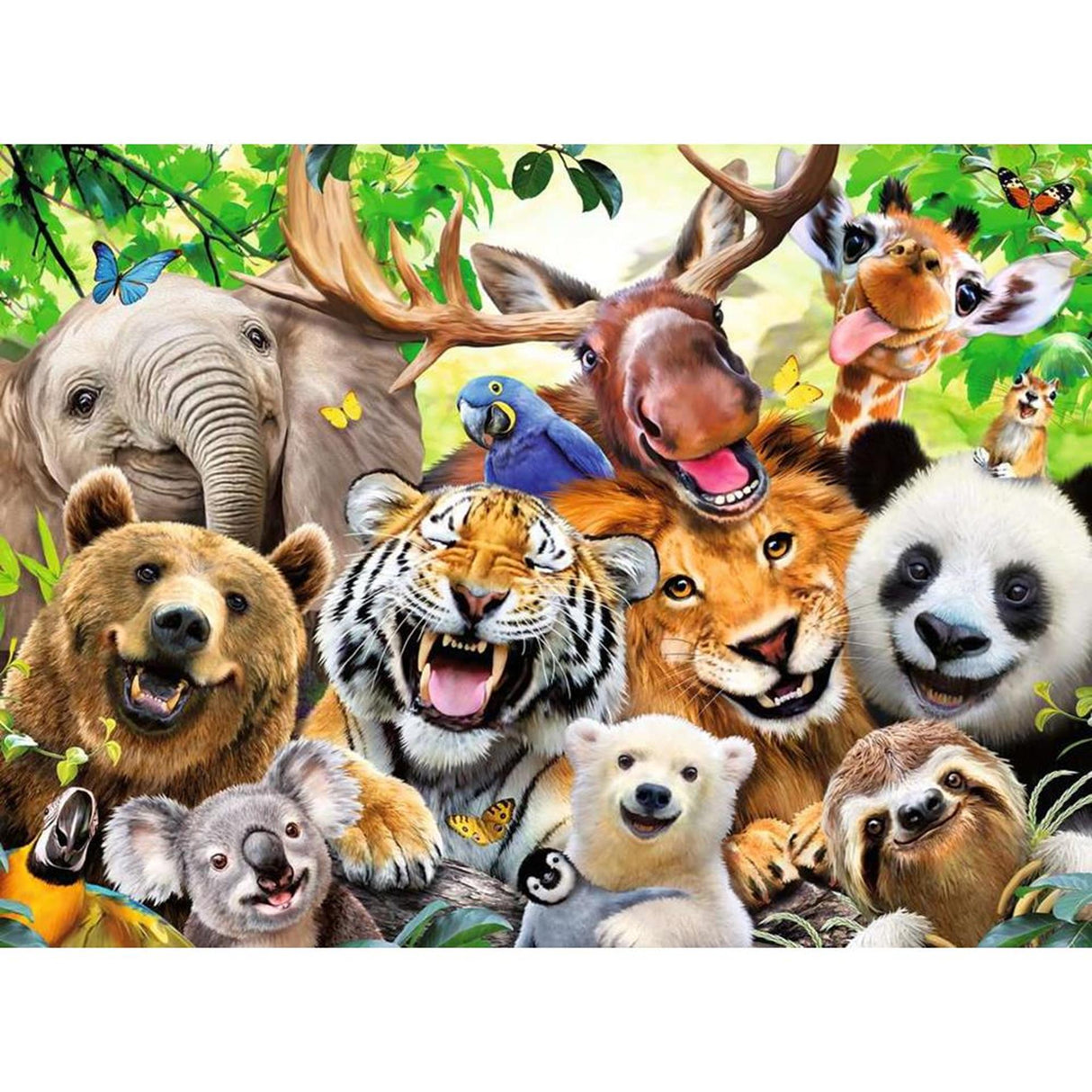 Ravensburger puslespil griner! 300 stk