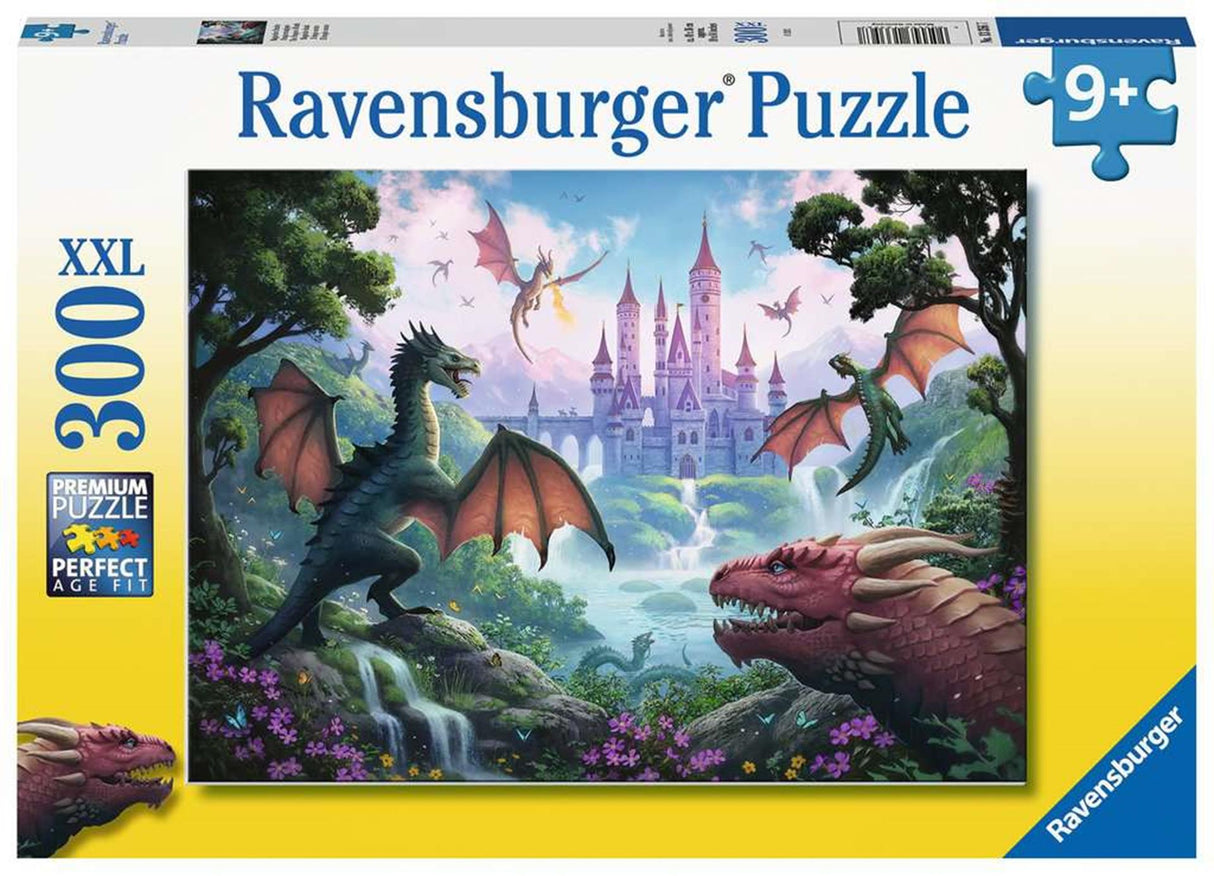 Ravensburger puslespil magisk drage - puslespil - 300 XXL brikker