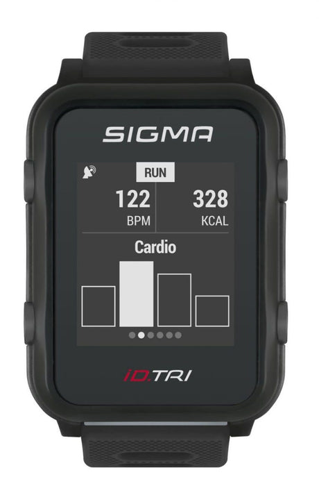 Sporthorloge Sigma iD.TRI Black Set