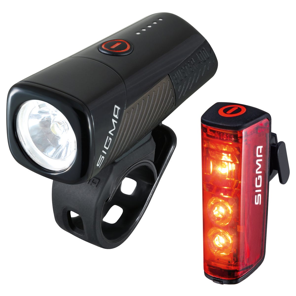 Belysningssæt Sigma Buster 400 USB + Blaze Flash USB