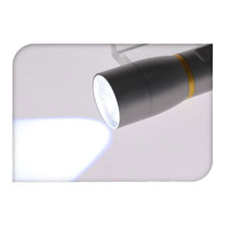 Shell lommelygte aluminium