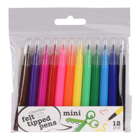 Filtpenne mini, 12 stk.